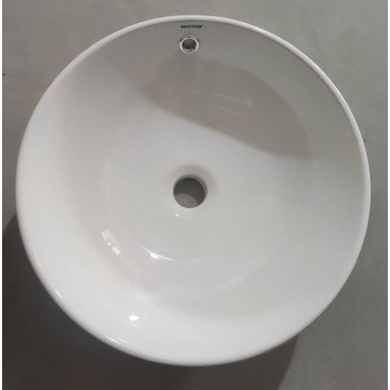 Раковина накладна Mixxus Premium ELLIPSE-0205 430х430х175mm з переливом (MP6530)