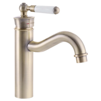 Смеситель для раковины Mixxus Premium Vintage 001-B Бронзовый (MI2859)