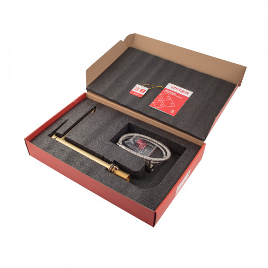 Змішувач для умивальника Koer KB-11028-12 високий (KR5295)