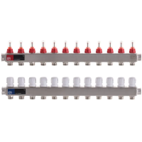 Коллекторный блок с расходомерами Europroduct EP.S1110-12 1 "x12 (EP4988)