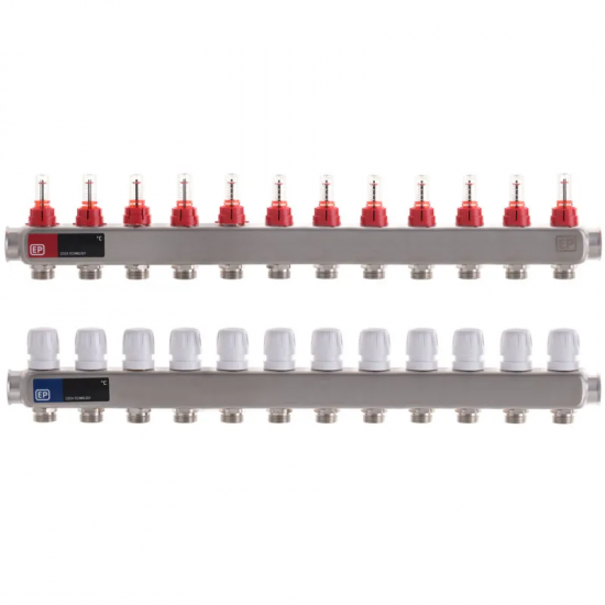 Коллекторный блок с расходомерами Europroduct EP.S1110-12 1 "x12 (EP4988)