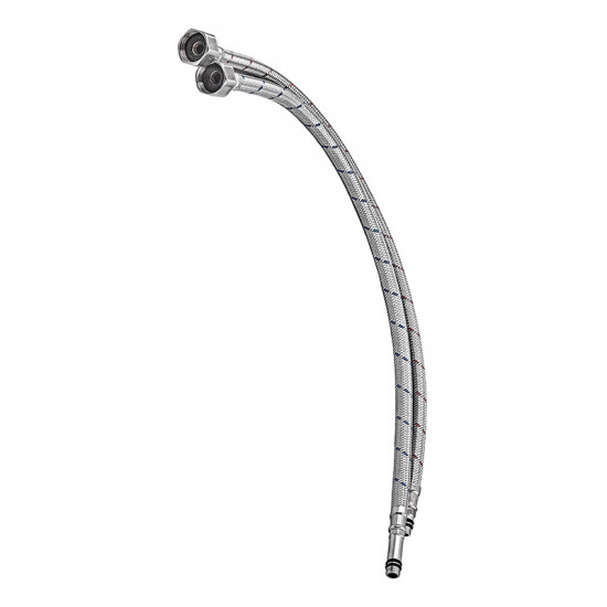 Гибкое подведение Champion FH-01-F1/2"xM10-50 нержавейка (пара) (AC0668)