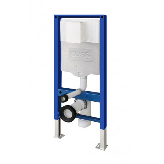 Інсталяція для підвісного унітазу Koer KT-0503-01 500x126x1150mm з панеллю змиву KT-0606-01 Хром (K
