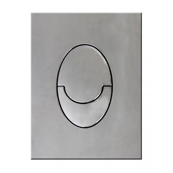 Інсталяція для підвісного унітазу Koer KT-0503-01 500x126x1150mm з панеллю змиву KT-0606-01 Хром (K