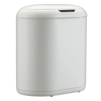 Сенсорное овальное ведро для мусора Mixxus Premium Topper-TC0112 White 12л цвет белый (MI7082) Сенсорное овальное ведро для мусора Mixxus Premium Topper-TC0112 White 12л цвет белый (MI7082)