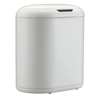 Відро для сміття сенсорне овальне Mixxus Premium Topper-TC0112 White 12л колір білий (MI7082)