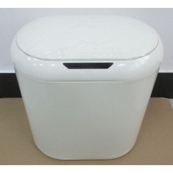 Відро для сміття сенсорне овальне Mixxus Premium Topper-TC0112 White 12л колір білий (MI7082)