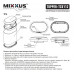 Відро для сміття сенсорне овальне Mixxus Premium Topper-TC0112 White 12л колір білий (MI7082)