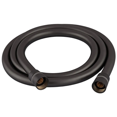 Шланг для душу Zerix Graphite.F03 150 см силіконовий  (колір графіт) (ZX5568)