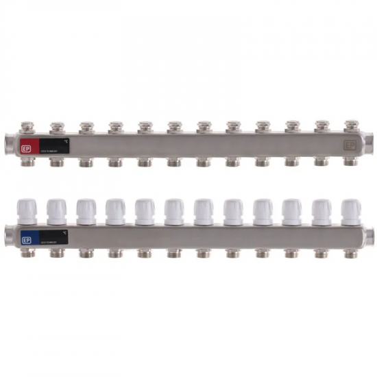 Колекторний блок з термостат. клапанами Europroduct EP.S1100-12 1"x12 (EP4999)