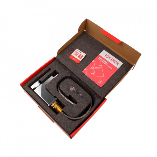 Змішувач для біде Koer KB-20009-01 (Колір хром) (KR3504)