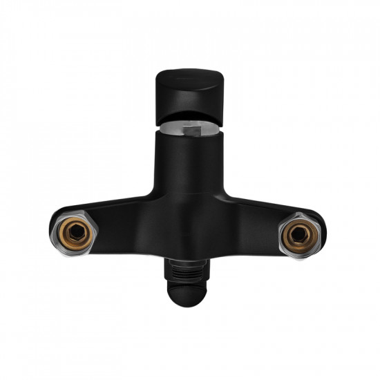 Смеситель для ванной Plamix CEZAR-006 EURO SET Matte black, с шлангом, лейкой и кронштейном (PM0690) Смеситель для ванной Plamix CEZAR-006 EURO SET Matte black, с шлангом, лейкой и кронштейном (PM0690)