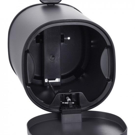 Відро для сміття з плавним закриттям овальне Mixxus Premium Olivary-TC0105 Graphite 5 л колір графі