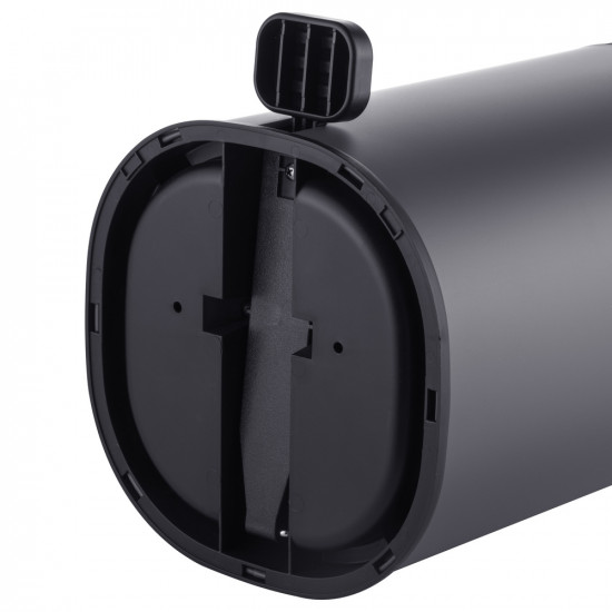 Відро для сміття з плавним закриттям овальне Mixxus Premium Olivary-TC0105 Graphite 5 л колір графі