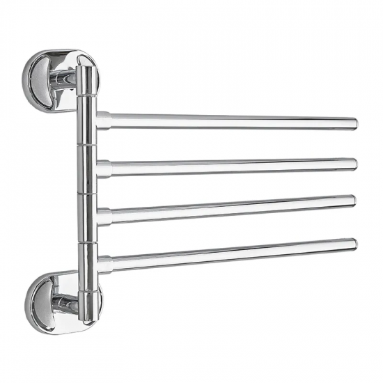 Держатель для полотенца поворотный (4 планки) Zerix AFB-0114 (ZX5046)