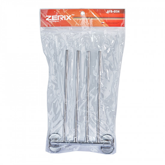 Держатель для полотенца поворотный (4 планки) Zerix AFB-0114 (ZX5046)