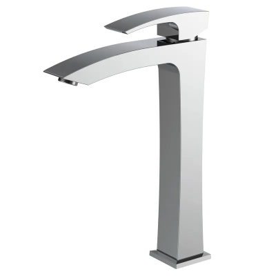 Змішувач для умивальника Koer KB-11007-01 високий (Колір хром) (KR3440)