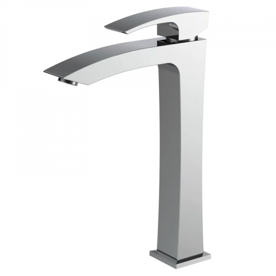 Змішувач для умивальника Koer KB-11007-01 високий (Колір хром) (KR3440)