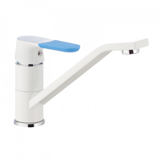 Кухонний змішувач білий MIXXUS Premium Tiger 555 (MI0575)