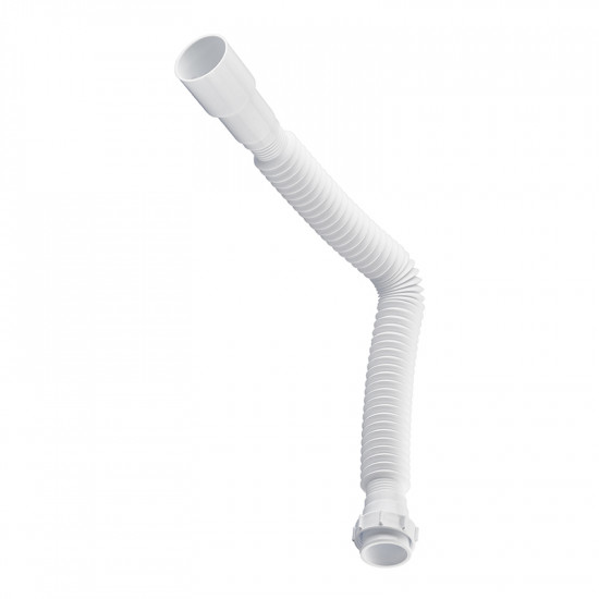 Гофротруба сполучна Zerix GN-01-A з накидною гайкою 1 1/2" (310-650 мм) (ZX5095)