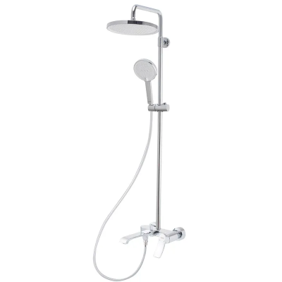 Душова колона Haiba Bolero 009-J зі змішувачем, душовою лійкою і подовжувачем в комплекті (HB9579) Душова колона Haiba Bolero 009-J зі змішувачем, душовою лійкою і подовжувачем в комплекті (HB9579)