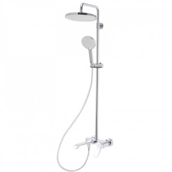 Душова колона Haiba Bolero 009-J зі змішувачем, душовою лійкою і подовжувачем в комплекті (HB9579)