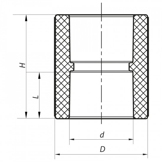 З'єднувальна муфта 32 PPR Koer K0003.PRO (KP0005)