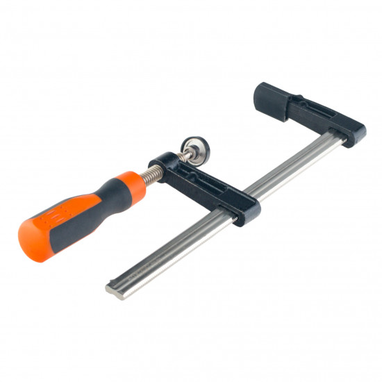 Струбцина столярна F-подібна Polax 200 х 50 мм (22-008)