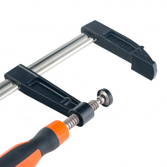 Струбцина столярная F-образная Polax 300 х 80 мм (22-010)