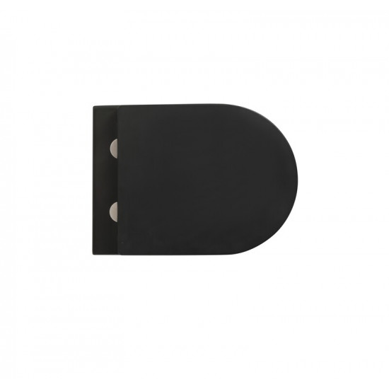 Комплект унітаз з інсталяцією для унітазу Mixxus Premium BEVEL-SET-2101 BLACK система змиву TORNADO