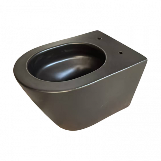 Комплект унітаз з інсталяцією для унітазу Mixxus Premium BEVEL-SET-2101 BLACK система змиву TORNADO