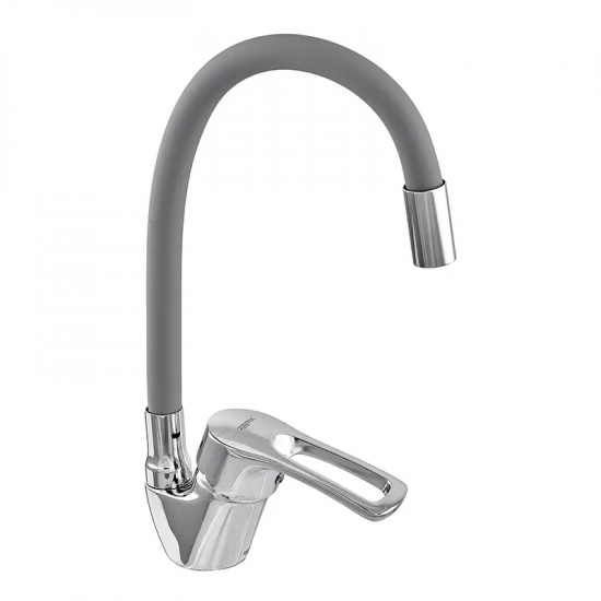 Змішувач для кухні Zerix YUB 181 Reflector Gray (ZX4653)