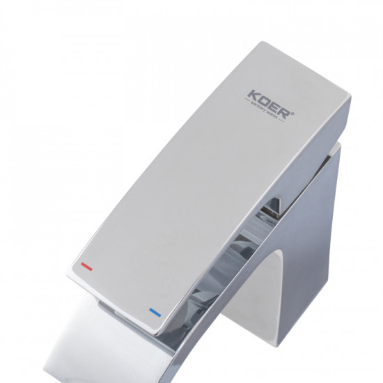 Змішувач для умивальника Koer KB-12007-01 (Колір хром) (KR3442)