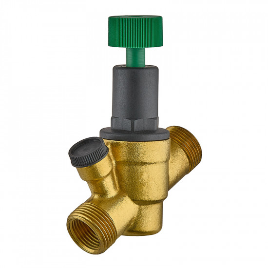 Редуктор тиску води Europroduct EP.5115 - 1/2" F-3/4"M мембранний (EP6202)