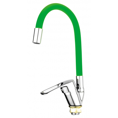 Змішувач для кухні Mixxus FANY 011 (Nut) Refl.Green (без підведення) (MI6292)