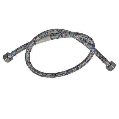 Гнучкий шланг для підключення води гайка 1/2'' - гайка 1/2'' (150 см) Zerix (ZX1556)