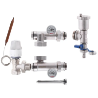 Смешивательный узел для коллект. с левым. иногда. Koer KR.1022L2 - 1" (без насоса) (угловой) (KR29)