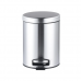 Відро для сміття з плавним закриттям кругле Mixxus Ellipse-TC0205 SS Color 5л колір нержавійка (MI7