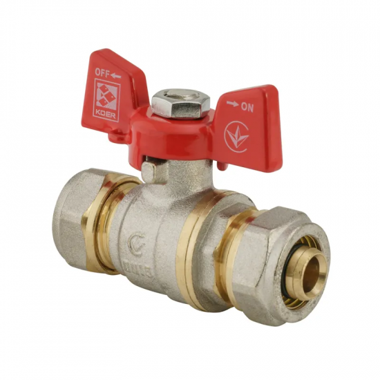 Кран кульовий Koer Wing 16x16 (KR.353) (LL1657)