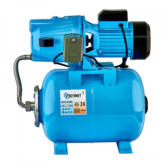 Насосна станція Vodomet AUTO JET100L (корпус - чавун) (VO4178)