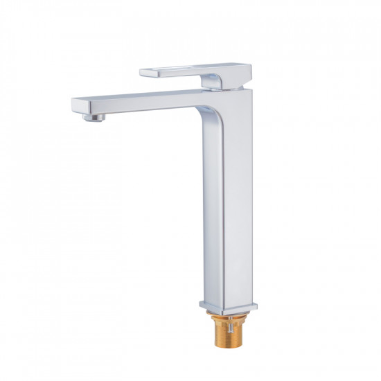 Змішувач для умивальника Koer KB-11009-01 високий (Колір хром) (KR3500)