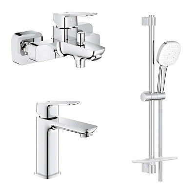 Комплект змішувачів для ванни Grohe Cubeo (UA125246M)