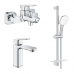 Комплект змішувачів для ванни Grohe Cubeo (UA125246M)