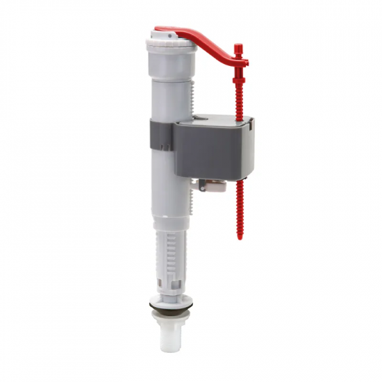 Арматура наповнювальна Koer KT-0102-1/2" з універсальним підключенням та пластиковим різьбленням 1/