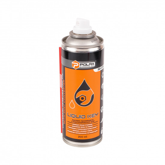 Мастило проникне Polax з перетворювачем іржі Рідкий ключ 200 мл (32-072)
