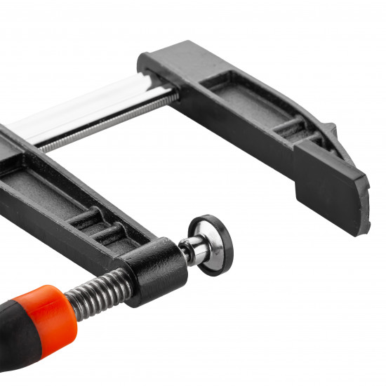 Струбцина столярна F-образная Polax 500 х 120 мм (22-012)