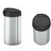 Відро для сміття сенсорне кругле Mixxus Premium Ellipse-TC0109 Chrome-Black 9л (хром-чорне) (MI7083 Відро для сміття сенсорне кругле Mixxus Premium Ellipse-TC0109 Chrome-Black 9л (хром-чорне) (MI7083