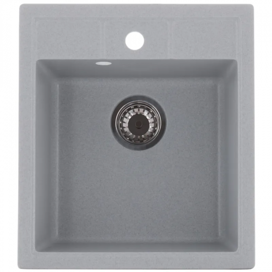 Мойка кухонная Zerix ZS-4651S-09 Серая (ZX4567)