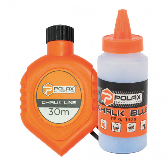 Шнур Polax розмічальний відбивний тросування 30 м (30-002) Шнур Polax розмічальний відбивний тросування 30 м (30-002)