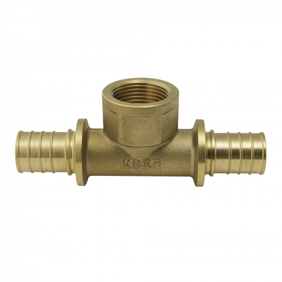 Трійник перехідний з ВР Koer KA.T25-08F-25 - 25(3.5mm) x 3/4"F x 25(3.5mm) (KR4896)